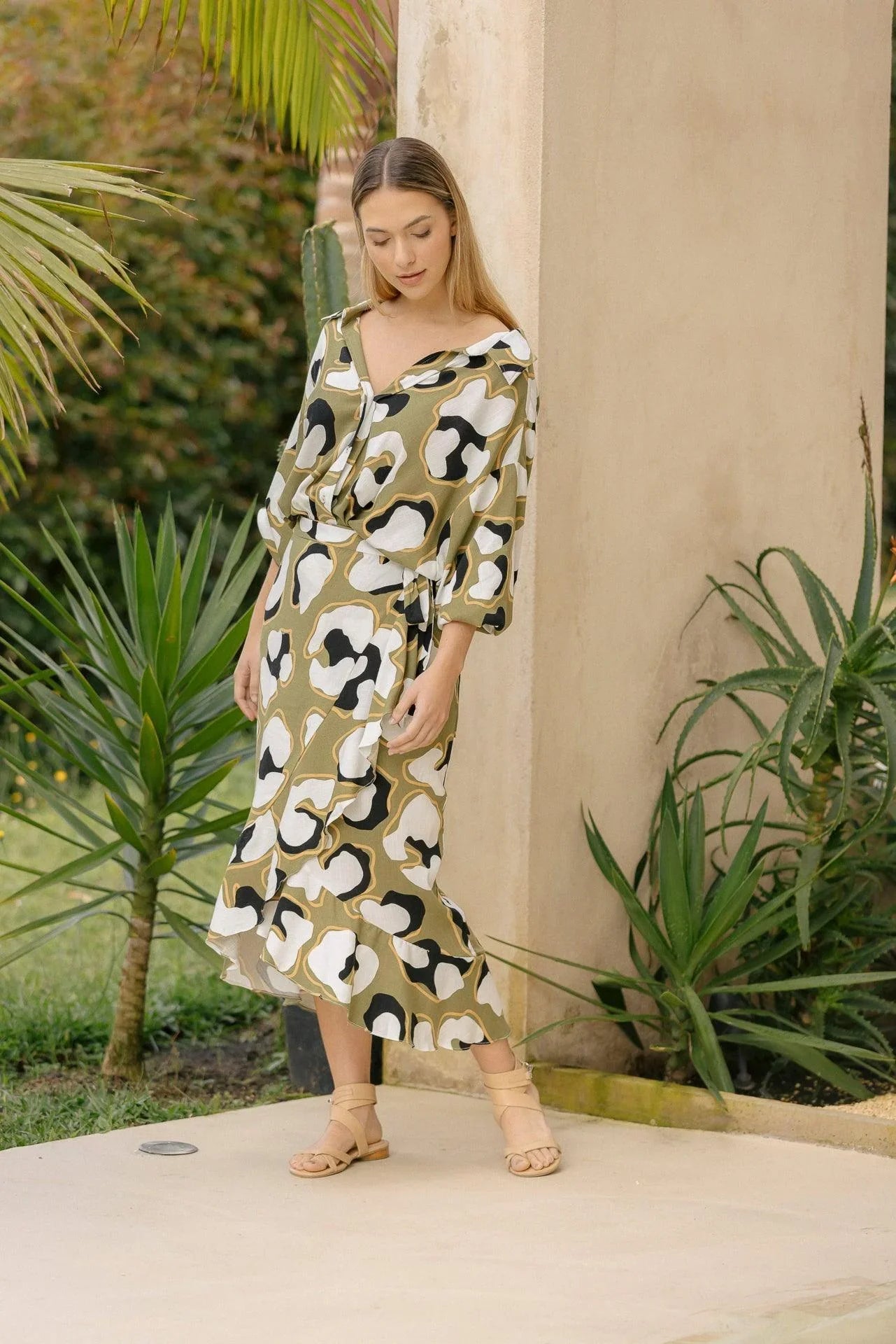 FALDA MOVIMIENTO ESTAMPADA - Anarias Atelier