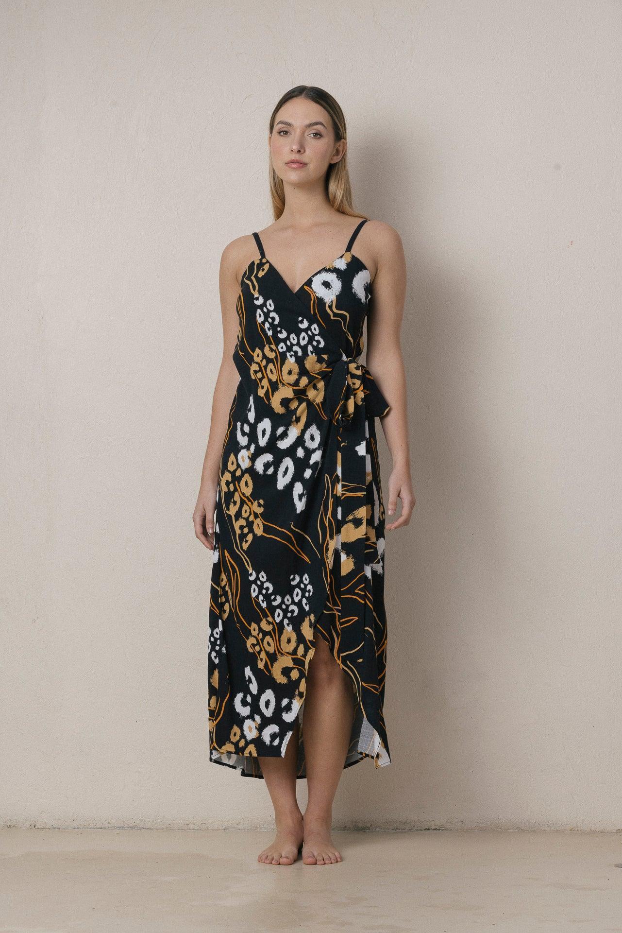 VESTIDO IMPARABLE ESTAMPADO - Anarias Atelier