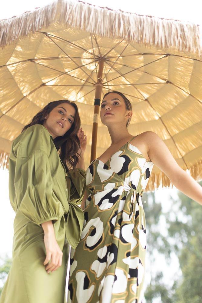 VESTIDO IMPARABLE ESTAMPADO - Anarias Atelier