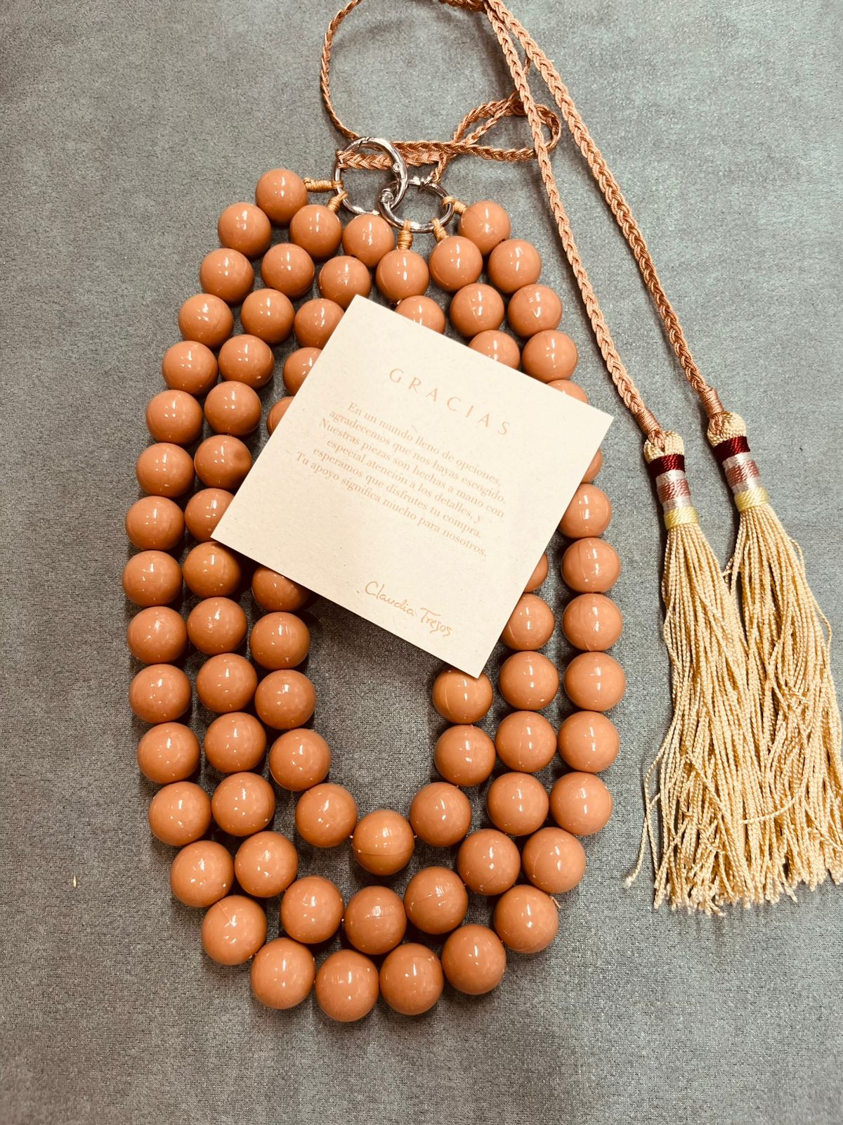 COLLAR AlMENDRA BY CLAUDIA TREJOS