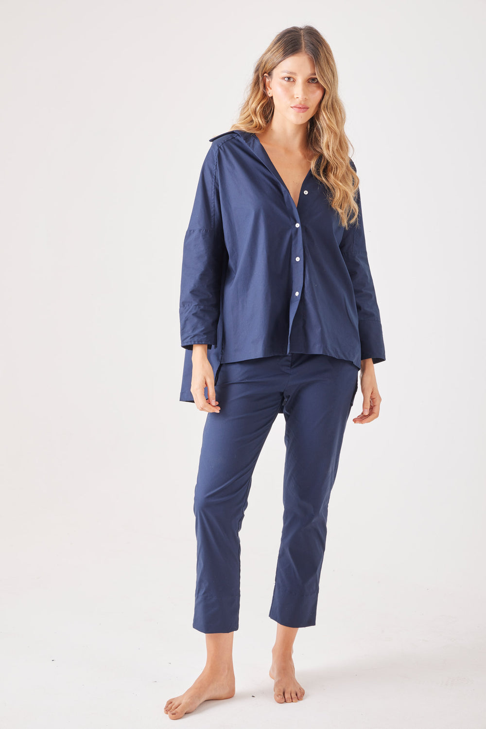Camisa Método — camisa oversize, hace set con el pantalón de la colección. ANARIAS Atelier