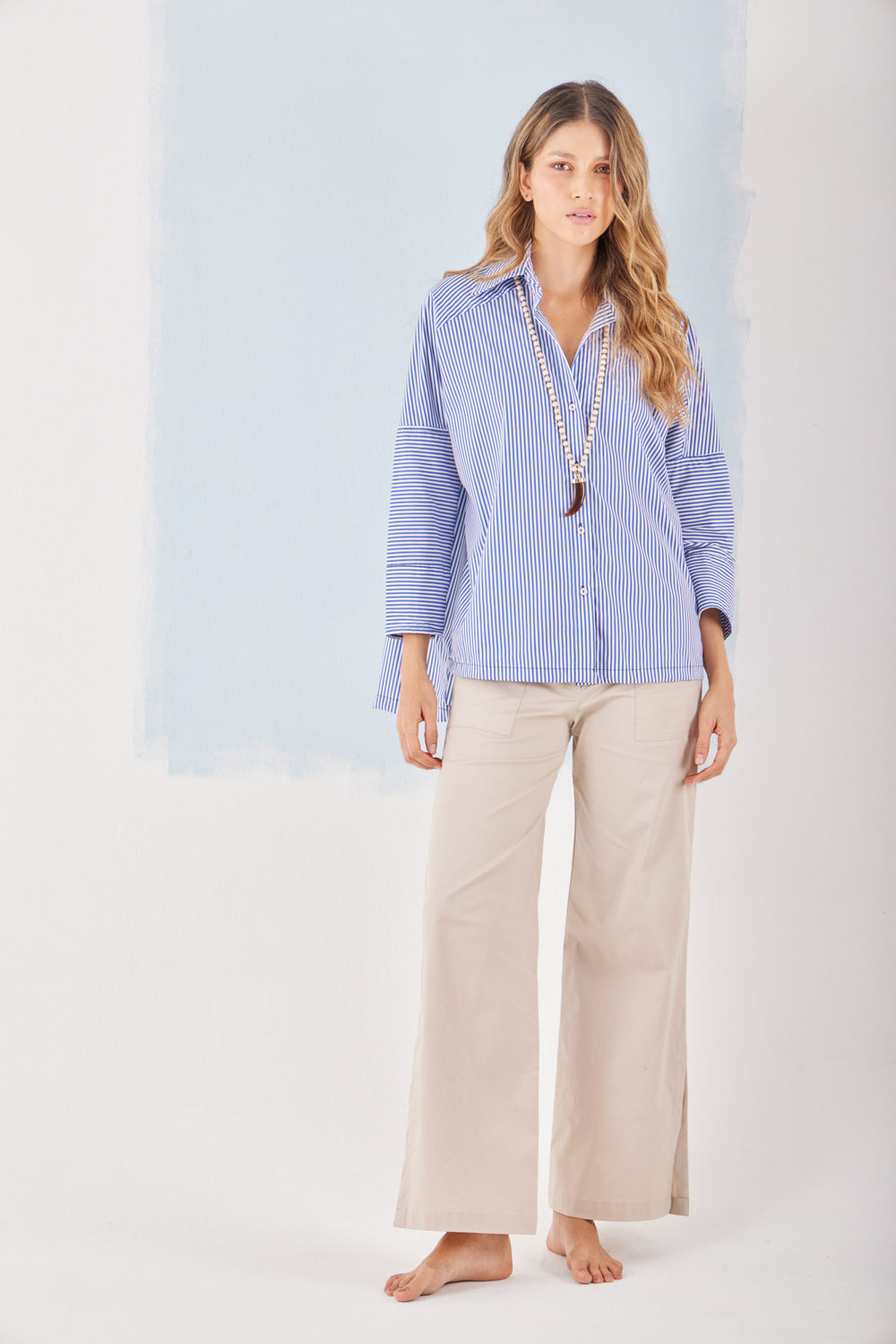 Camisa Método — camisa oversize, se presta para accesorizar. ANARIAS Atelier