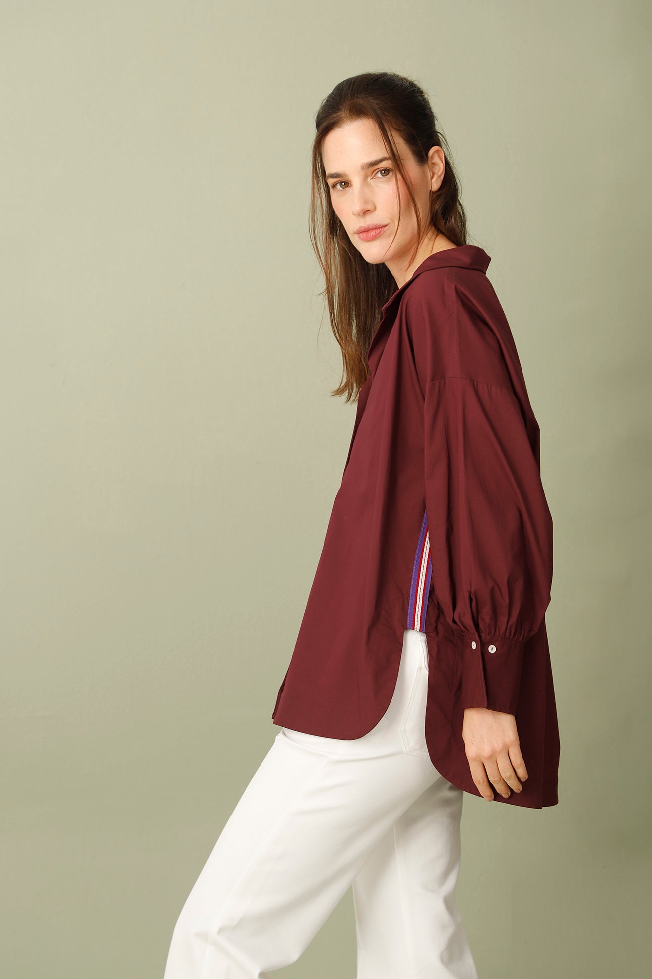 CAMISA ANTARES WINE