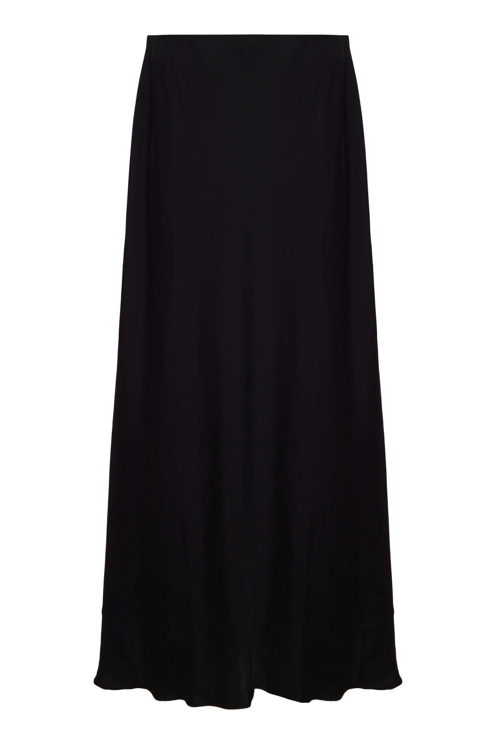 Falda Luna ANARIAS Atelier — look completo con Top Hadar negro, colección Twilight