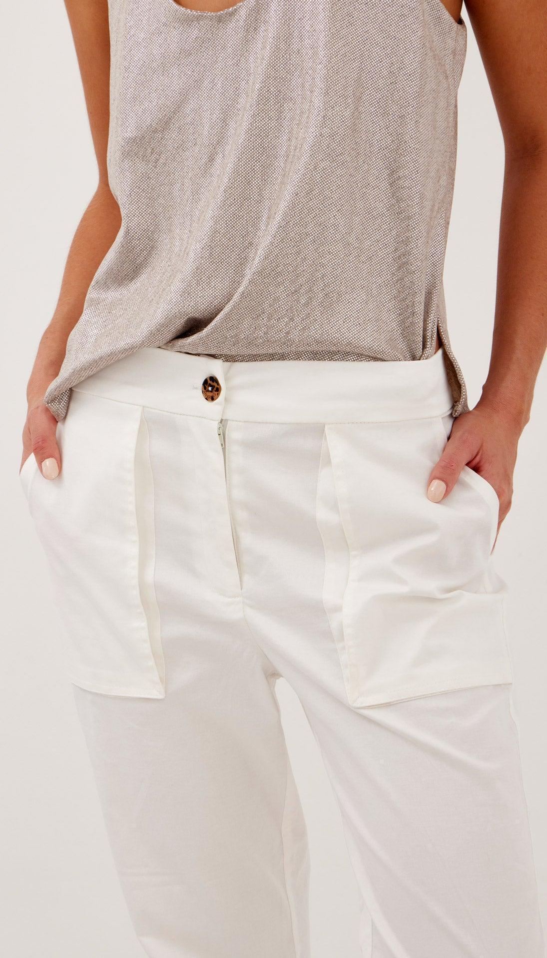 PANTALÓN DESCANSO BLANCO - Anarias Atelier