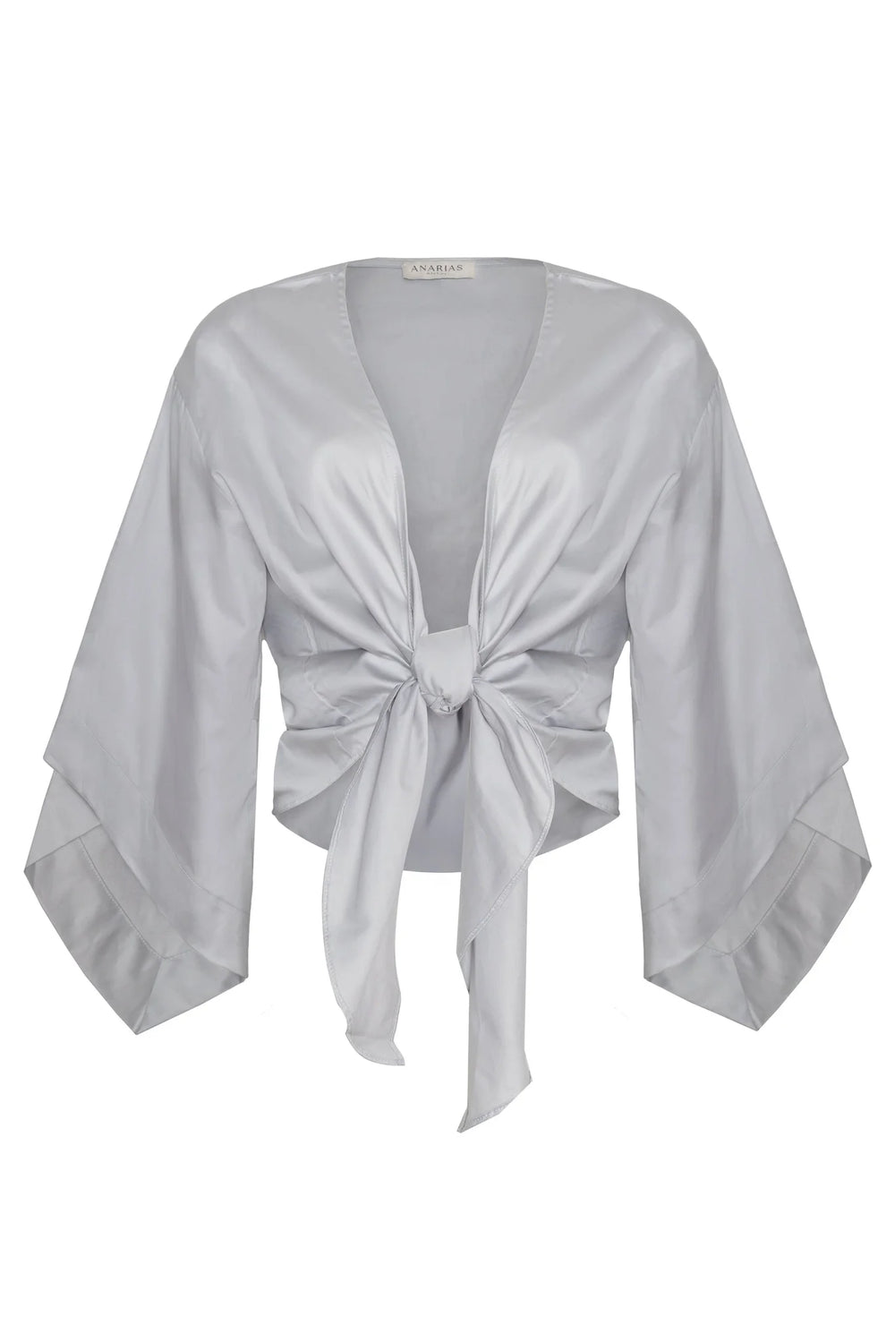 Kimono Canopus color Black ANARIAS Atelier — silueta completa sobre fondo neutro