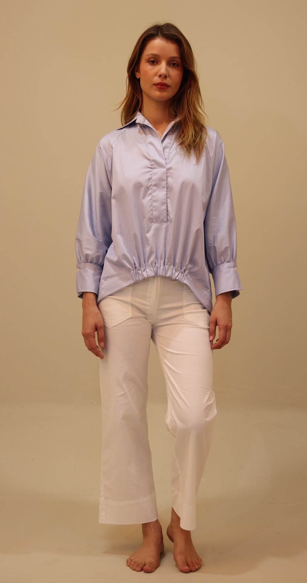 PANTALÓN VELERO BLANCO