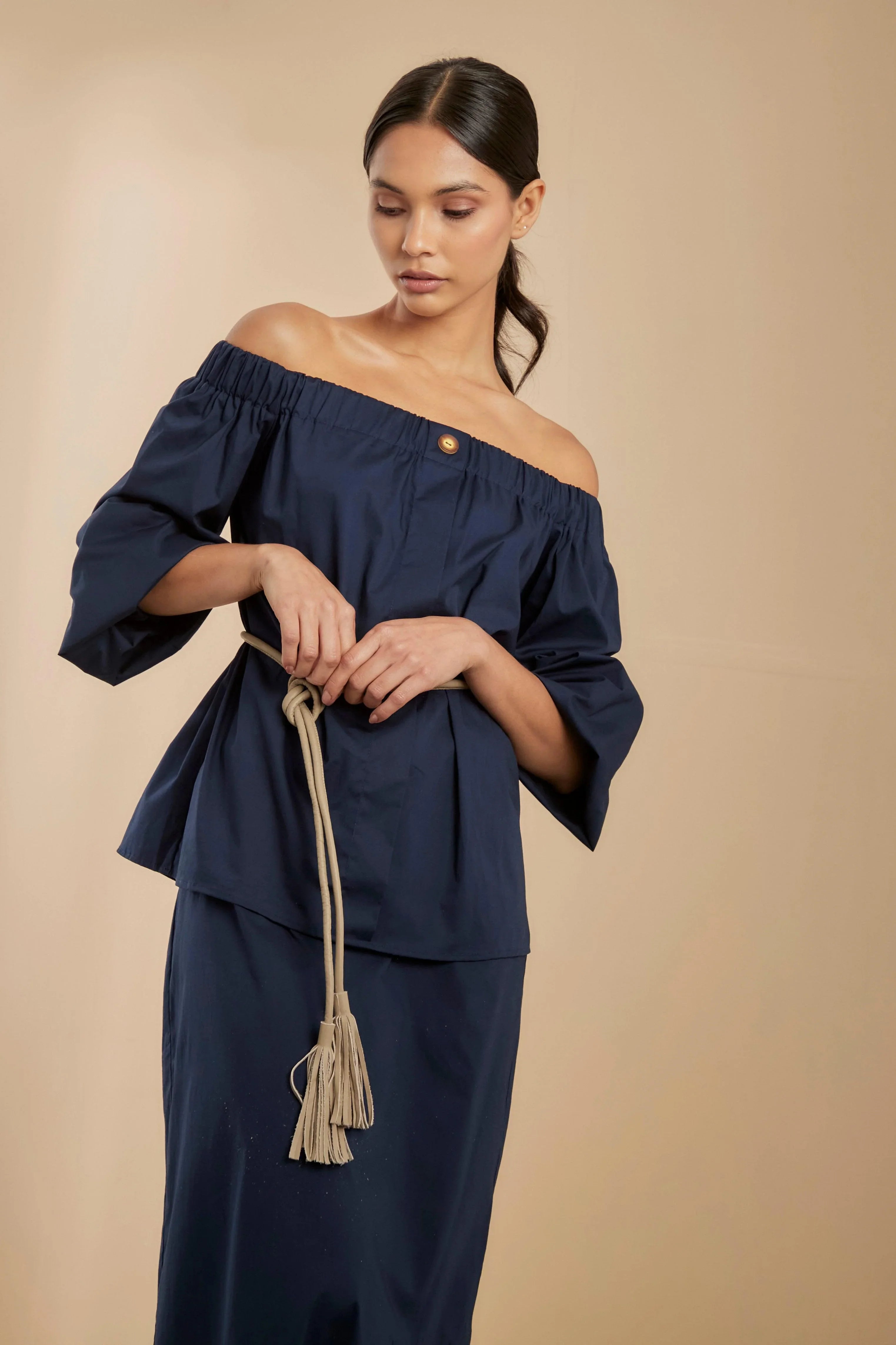 CORDÓN CUERO FLECOS - Anarias Atelier