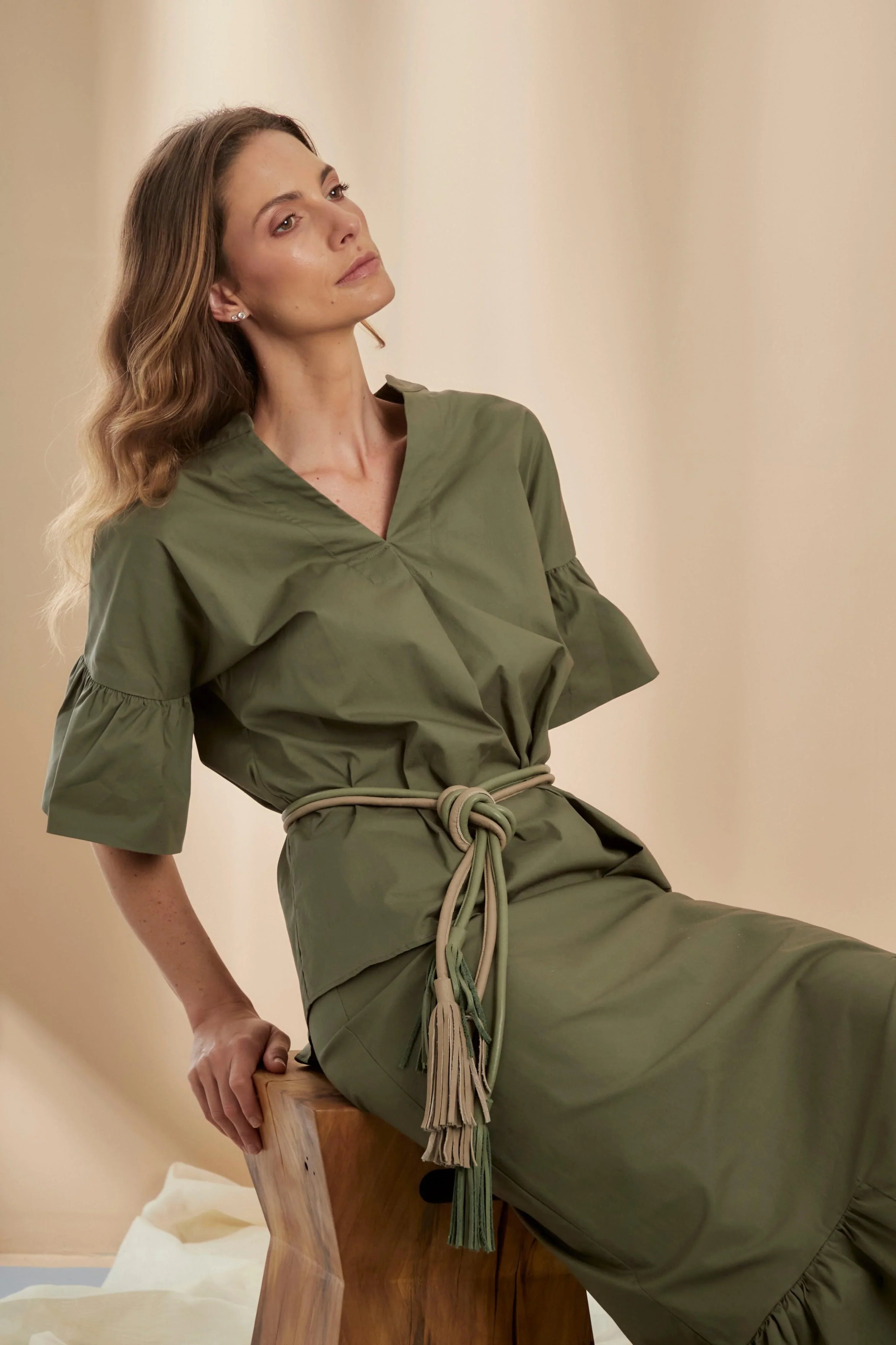 CORDÓN CUERO FLECOS - Anarias Atelier