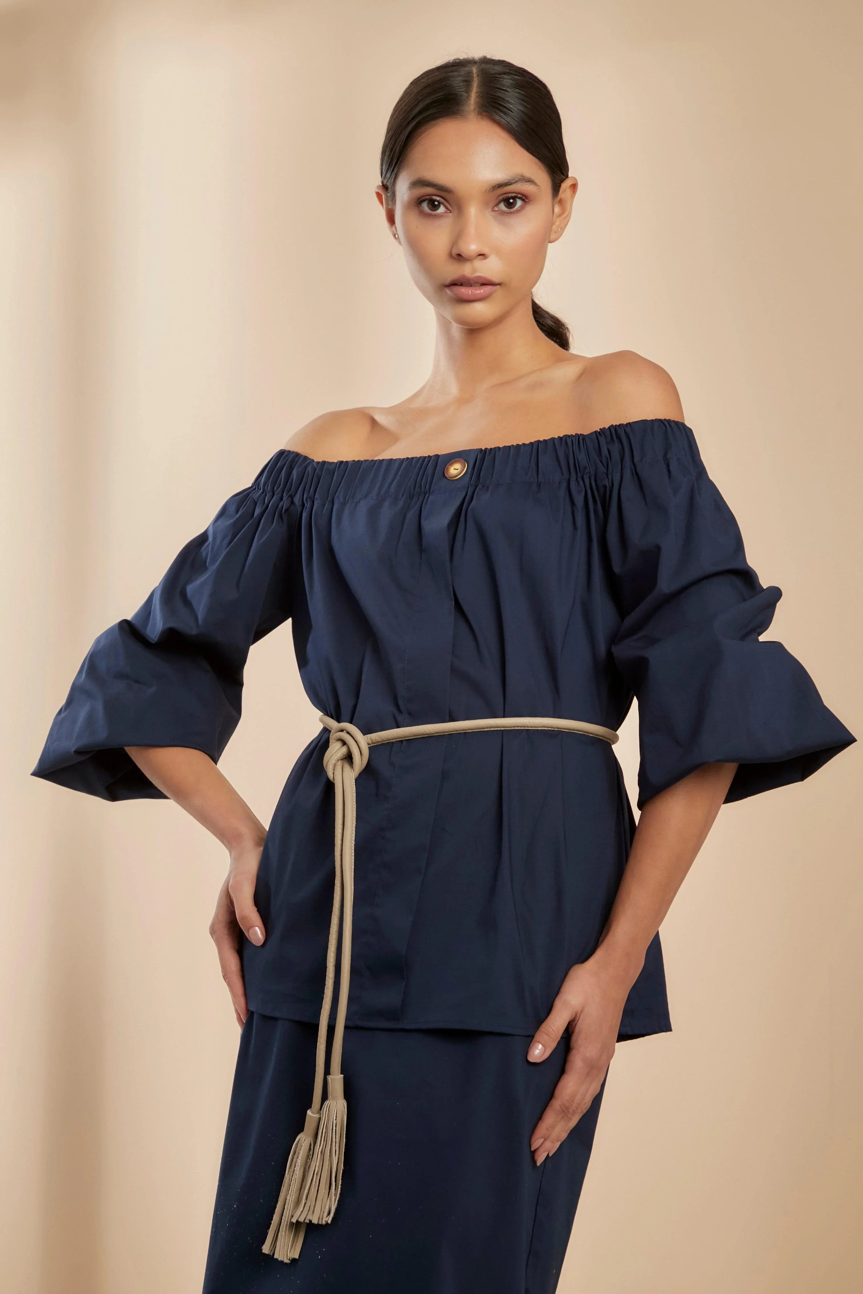 CORDÓN CUERO FLECOS - Anarias Atelier